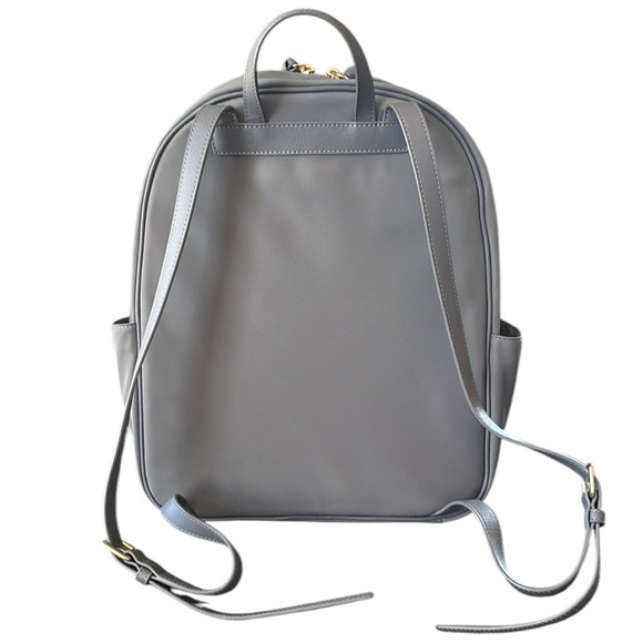 Kate Spade Gray Nylon Backpack Gold Hardware - Picture 2 of 12